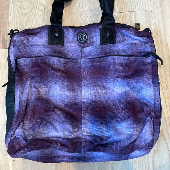 lululemon athletica Handbags - lululemon athletica Purple and Black Women's Bag